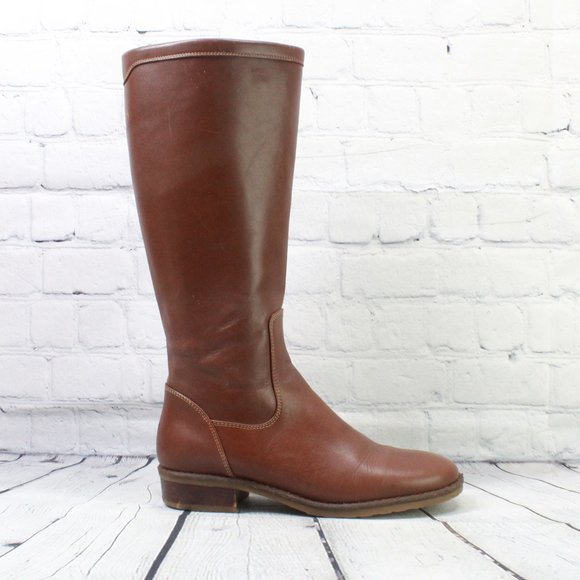 L.L. Bean Shoes - LL Bean Leather Mid Calf Riding Boots Size 8.5